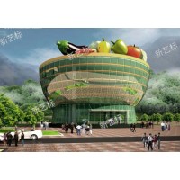 新艺标环艺 重庆旅游IP设计 重庆艺术建筑设计 景区大门设计